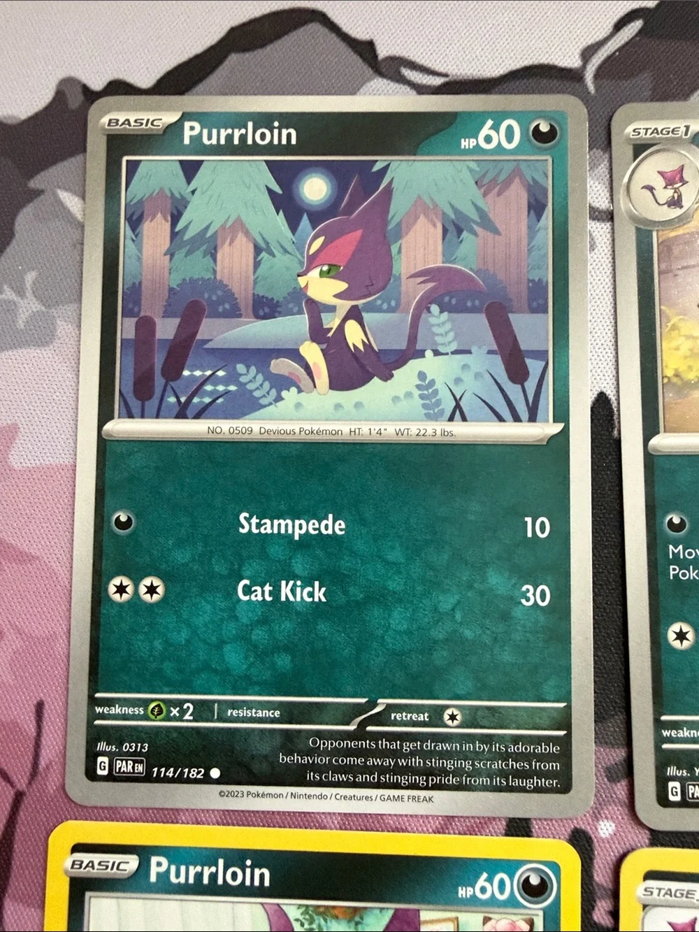 Purrloin & Liepard Evolution Lot | Paradox Rift + Brilliant Stars | ✨5/$25✨